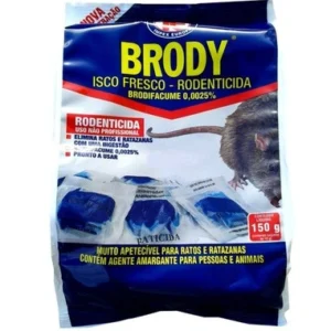 Brody Raticida - 150g (Brodifacume 0.0025%)