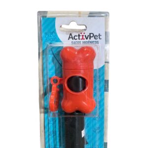 Dispensador e Sacos para Dejectos ActivPet 2 x 20 sacos
