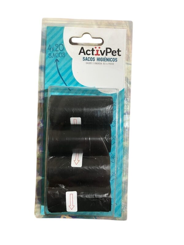 Recarga Sacos Higiénicos ActivPet 4 X 20 Un