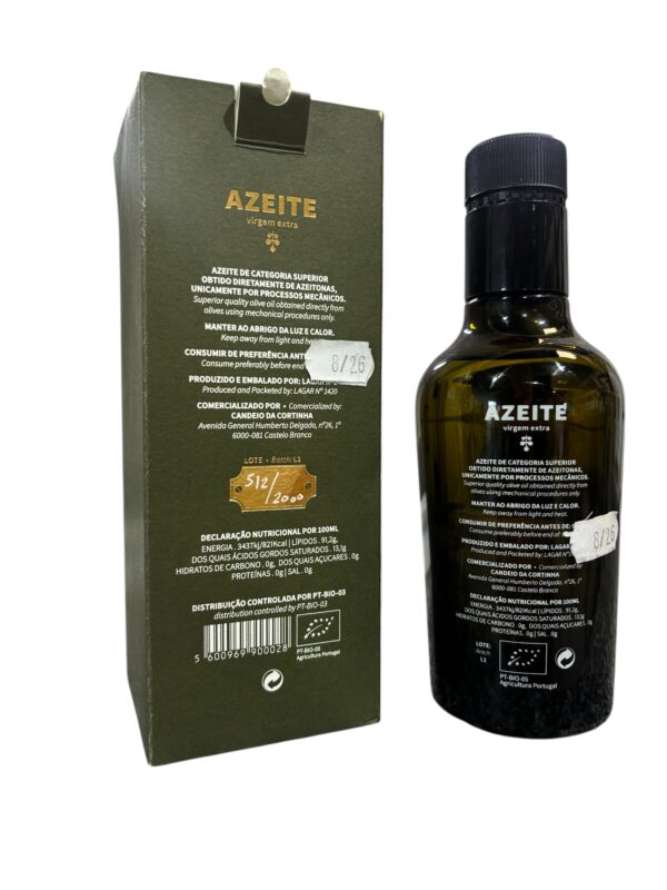AZEITE VIRGEM EXTRA BIOLÓGICO 250ML - Image 2